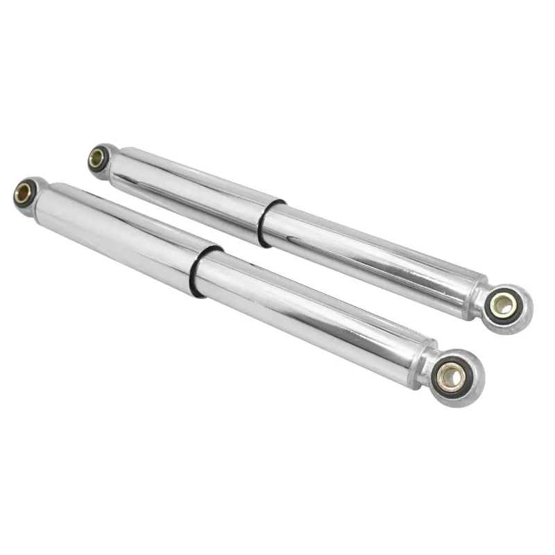 Amortisseur cyclo Peugeot 103 MVL chrome entraxe 320 mm paire Sélection P2R