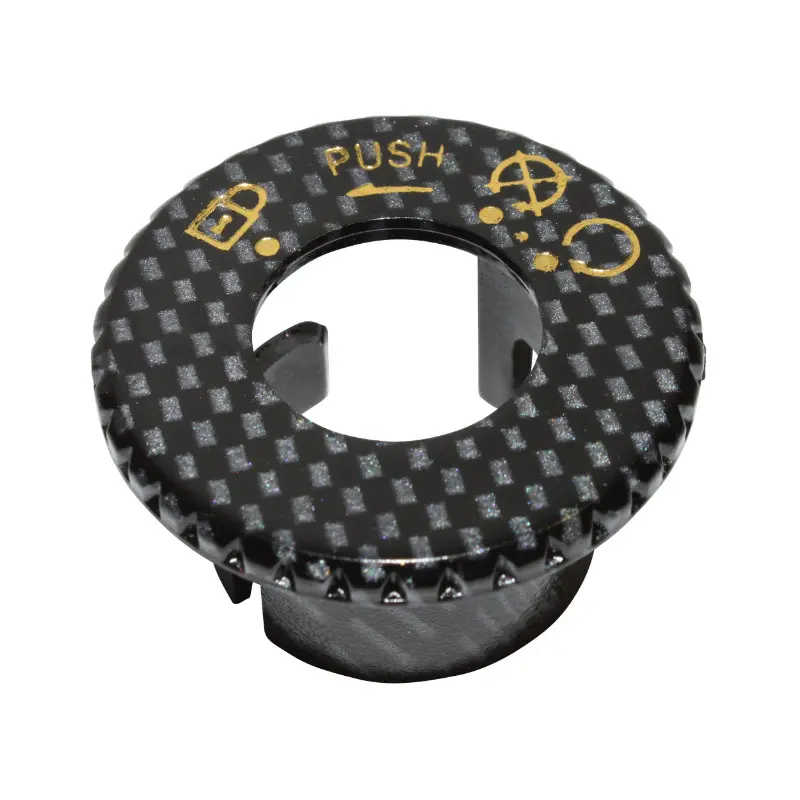 Capuchon de contacteur à clé Replay pour MBK 50 Booster 1990-2003, Yamaha 50 BWS 1990-2003, slider carbone