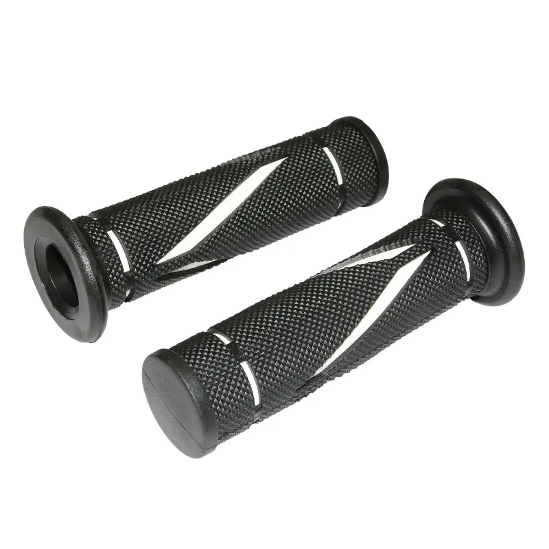Replay Scoot Run ベース クローズドエンド ハンドルグリップカバー ブラック/ホワイト 120 mm (ペア)