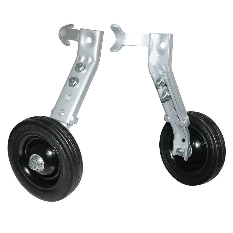 Stabilisateur vélo Newton renforcé roue plastique pour vélo handicapé 20"-24"-26" (paire)