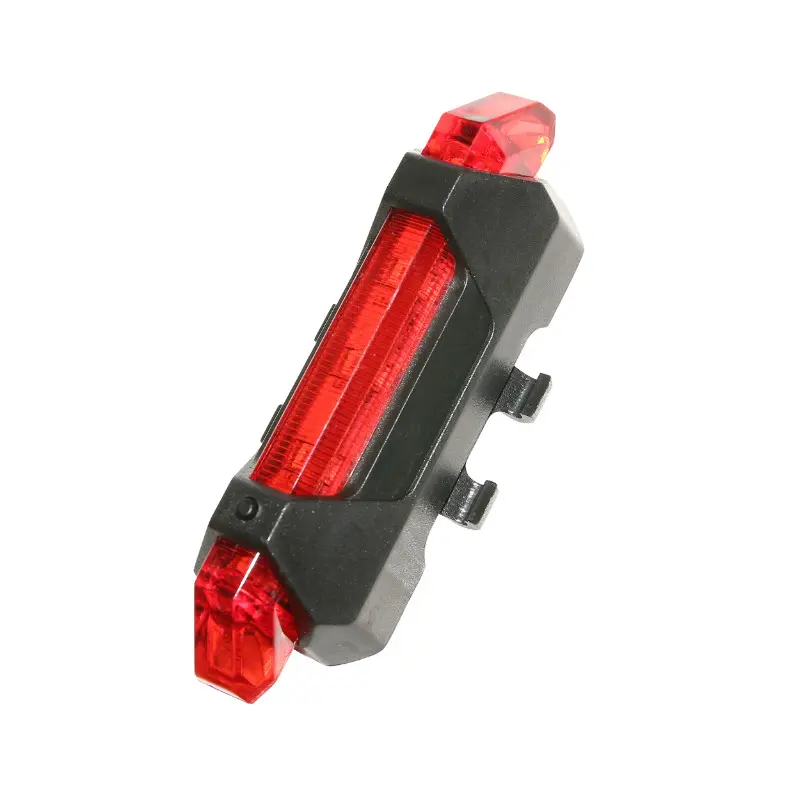 Éclairage arrière vélo/trottinette USB sur tige de selle P2R rouge LED 2 fonctions rechargeable
