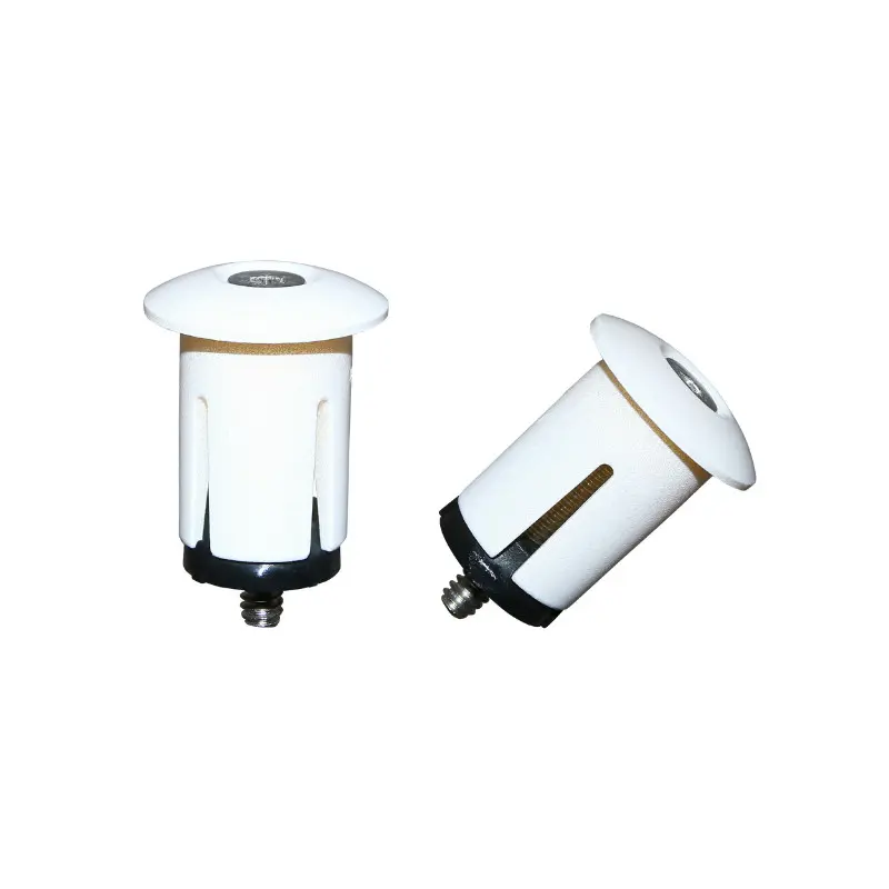 P2R Lenkerstopfen mit Expander weiß (Paar) Innendurchm. 18.2 mm und Außendurchm. 25.2 mm