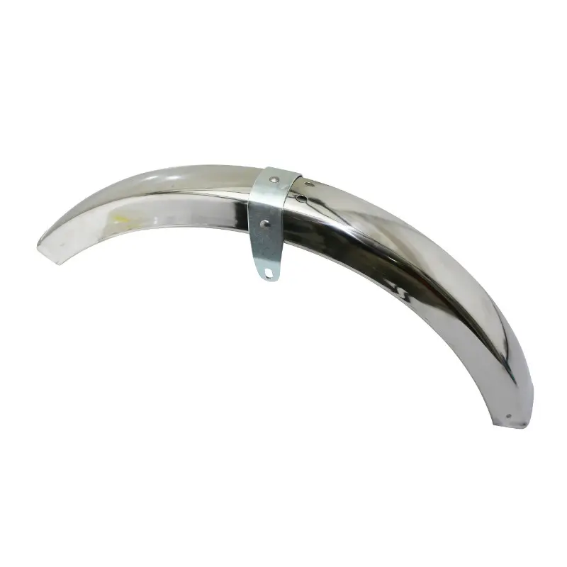 Garde-boue avant adaptable Piaggio 50 Ciao PX chrome - Sélection P2R (OEM 188746) — vue 2