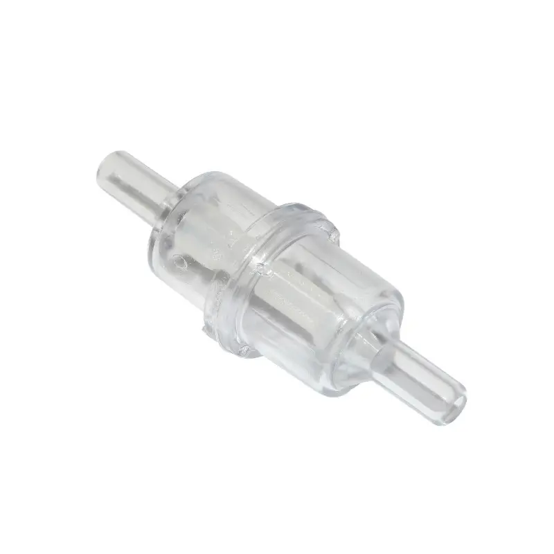 Filtre à essence Polini cylindrique transparent diamètre 6 mm