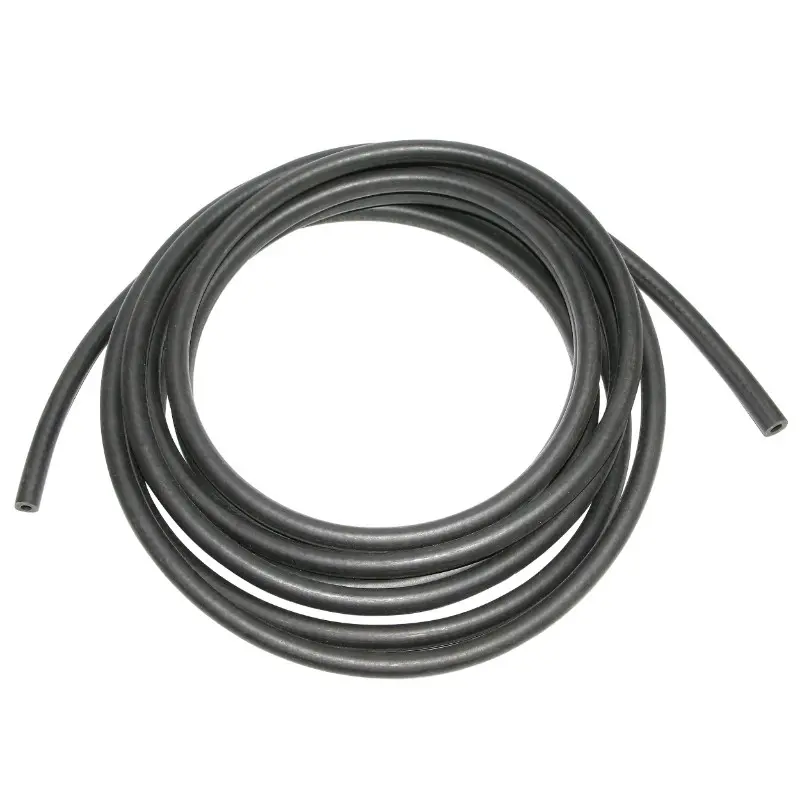 Kraftstoffschlauch NBR verstärkt 6x12 mm schwarz speziell für Kohlenwasserstoffe mit Textilinnengewebe (5 m)