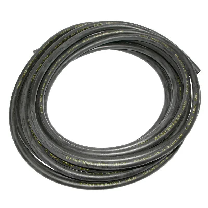 Kraftstoffschlauch NBR 8X12 schwarz (Rolle 10 m)