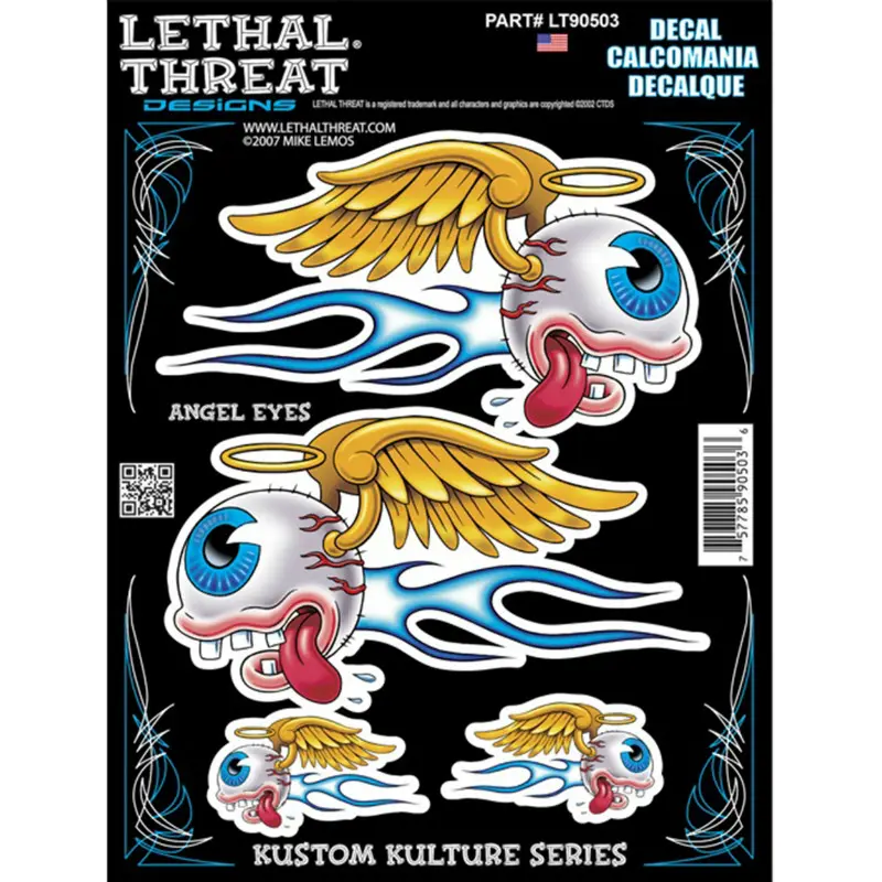 Aufkleber Lethal Threat Angel Eyes 150x200mm LT90503