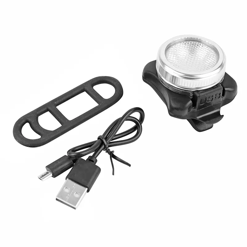 Fahrradbeleuchtung USB Heck an Sattelstütze Newton LIGHT22AT COB LEDs 30 Lumen silber-schwarz — Ansicht 4