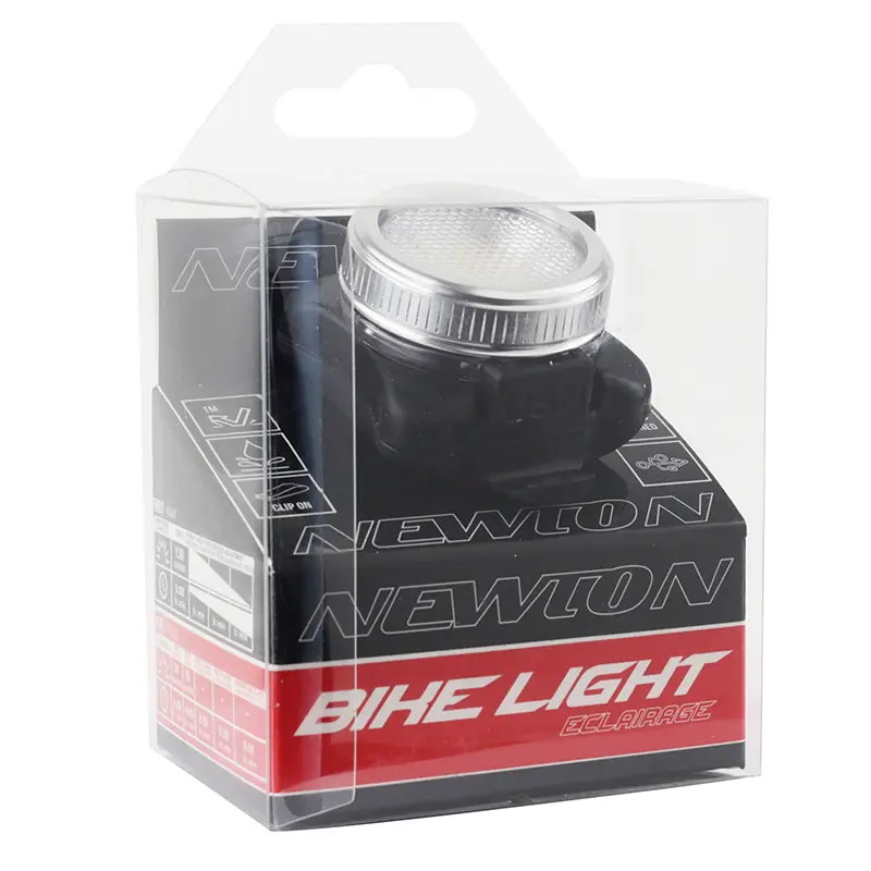 Fahrradbeleuchtung USB Heck an Sattelstütze Newton LIGHT22AT COB LEDs 30 Lumen silber-schwarz — Ansicht 5