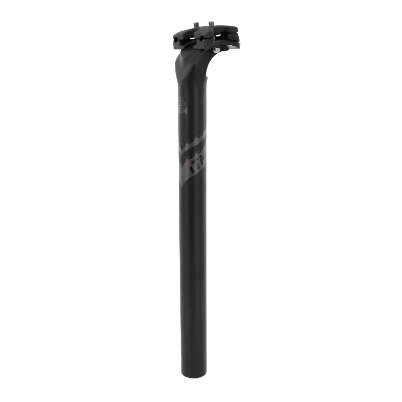 Tige de selle ITM Alcor noir mat 27,2 mm L350 mm