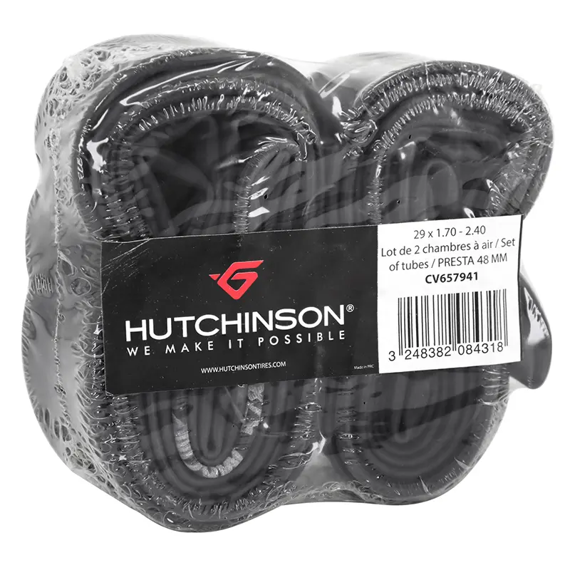 Chambre à air vélo 29 x 1.90-2.35 Hutchinson valve Presta 48 mm (lot de 2)