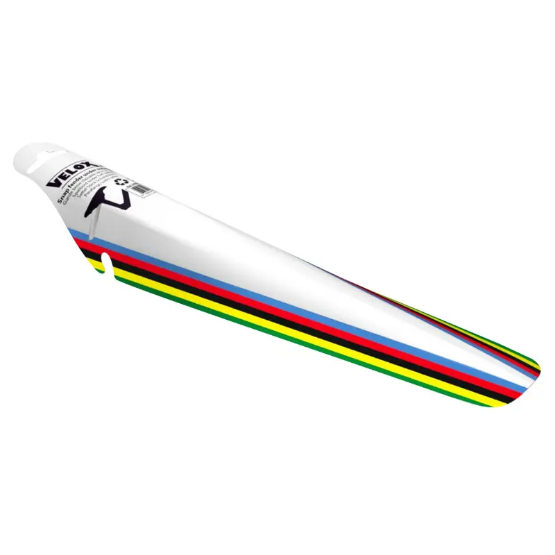 Garde-boue route-VTT clipsable arrière Velox blanc Champion du monde