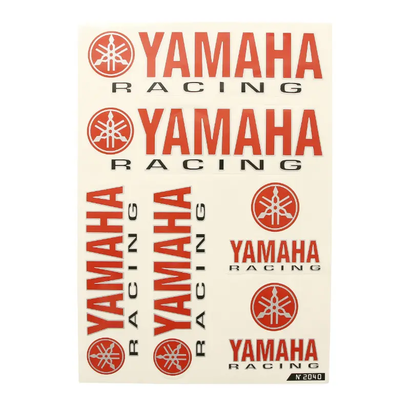 রেসিং স্টিকার Yamaha সিলেকশন P2R 1 বোর্ড 6টি - 330mmx220mm