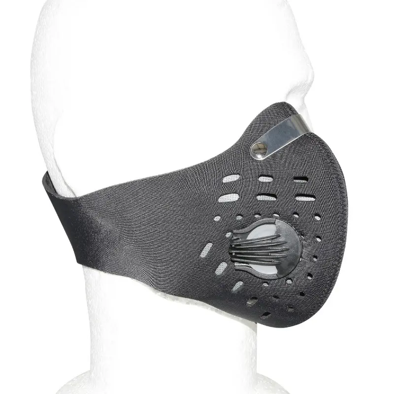 Newton Anti-Schmutz- und Staubmaske Neopren-Lycra schwarz Norm FFP2 — Ansicht 2