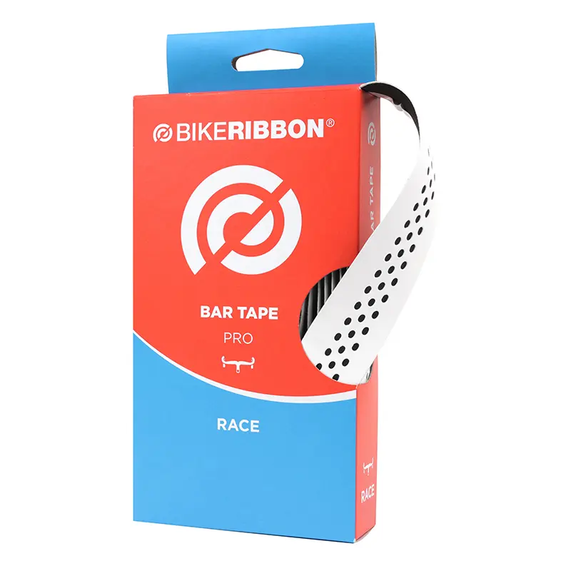 ハンドルグリップテープ Bikeribbon ホワイト-ブラック — 車両アクセサリー