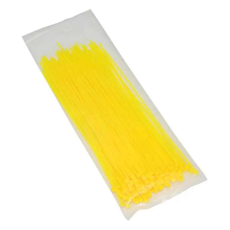 Kabelbinder Nylon Rilsan 2,5X200MM gelb fluoreszierend (je 100) P2R