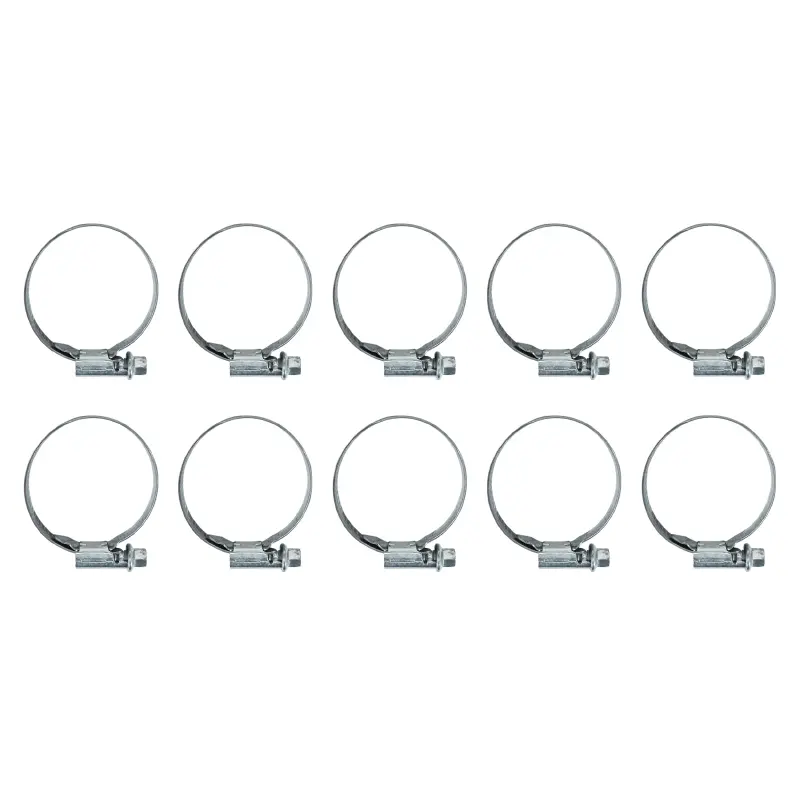 Metall-Schlauchschellen mit Rastung 32 bis 45 mm Breite 9 mm (10er Pack) Sélection P2R