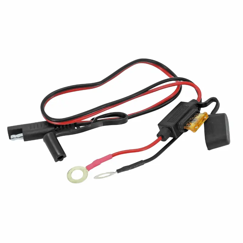 SC Power 8.5 mm アイレット付き 60 cm 長 ヒューズ内蔵 クイックコネクションケーブル