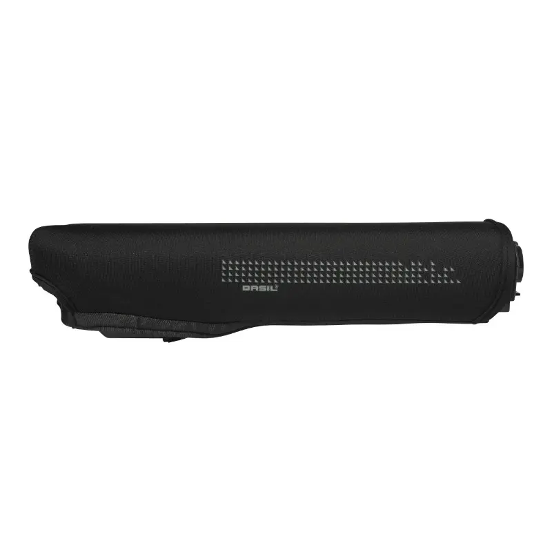 Hinterer Batterieschutzbezug Basil Miles Neopren schwarz wasserdicht E-Bike L32 x B9 x H5 cm — Ansicht 2
