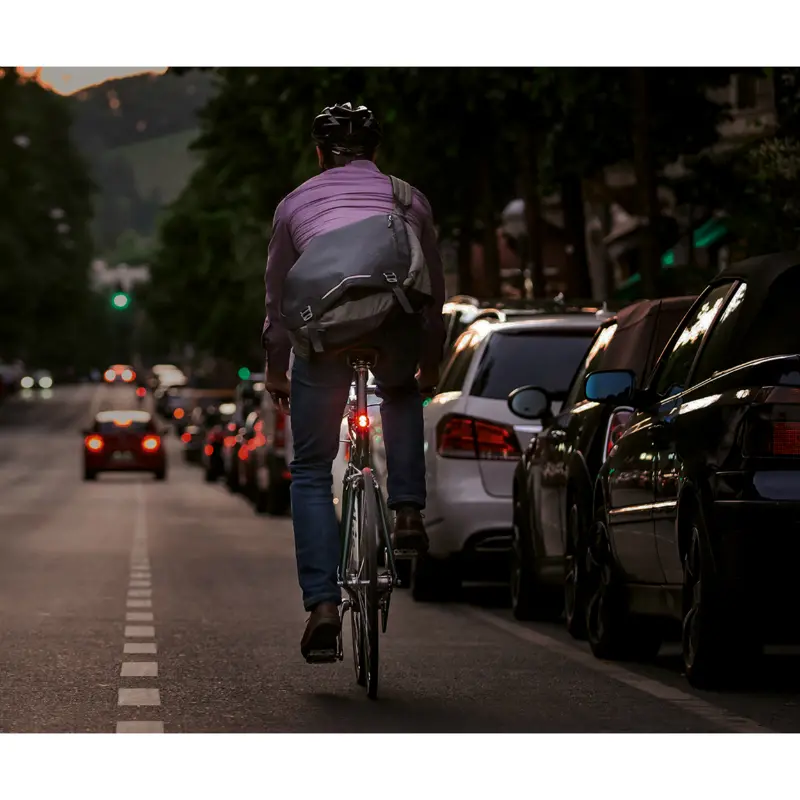 Fahrrad-Rücklicht USB an Sattelstütze Sigma Nugget II Flash — Ansicht 8