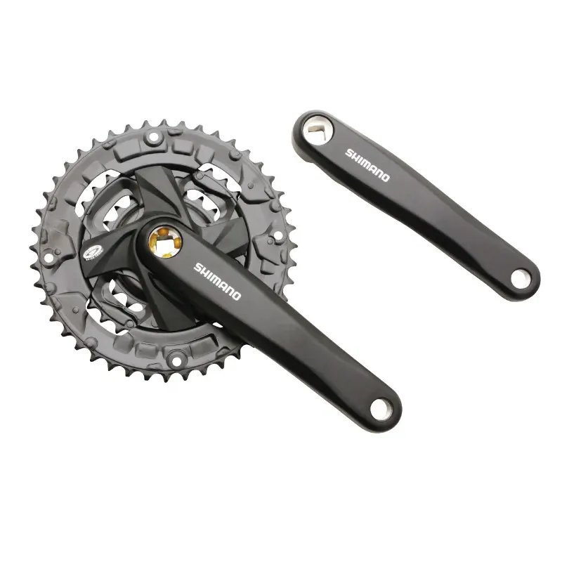 Shimano Acera M371 9단 VTT 크랭크 (블랙) 175MM 44-32-22 (BB 123MM)