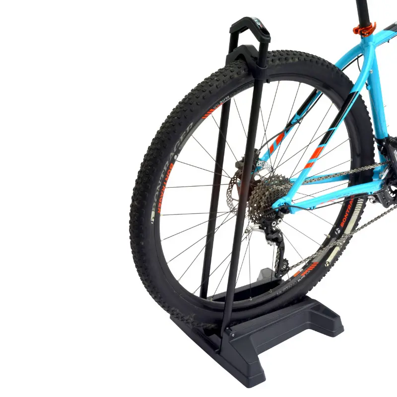 Fahrradständer Peruzzo Lybra für Vorder- oder Hinterrad 26"-27,5"-29"-700C schwarz — Ansicht 3