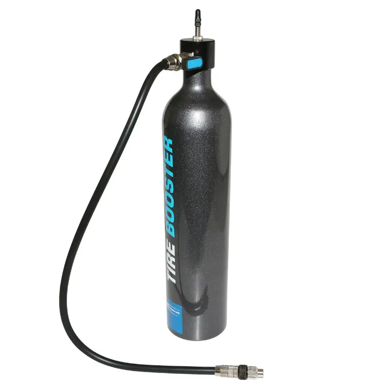خزان مضخة Schwalbe Tire Booster ألومنيوم ضغط 11 بار VP-VS مع وصلة توصيل مباشرة