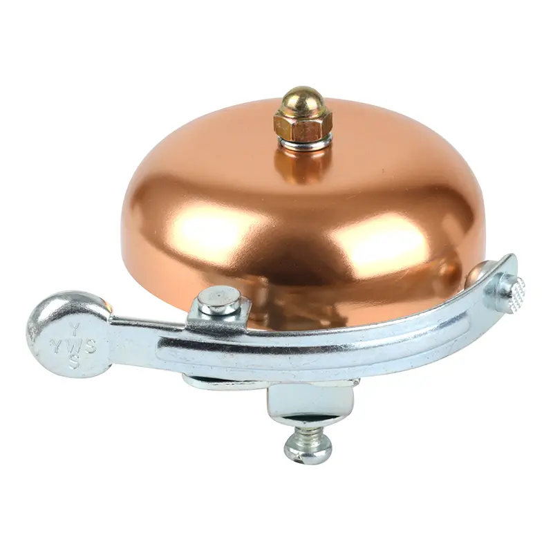 جرس دراجة Newton رجعي نحاسي وردي قطر 57 ملم
