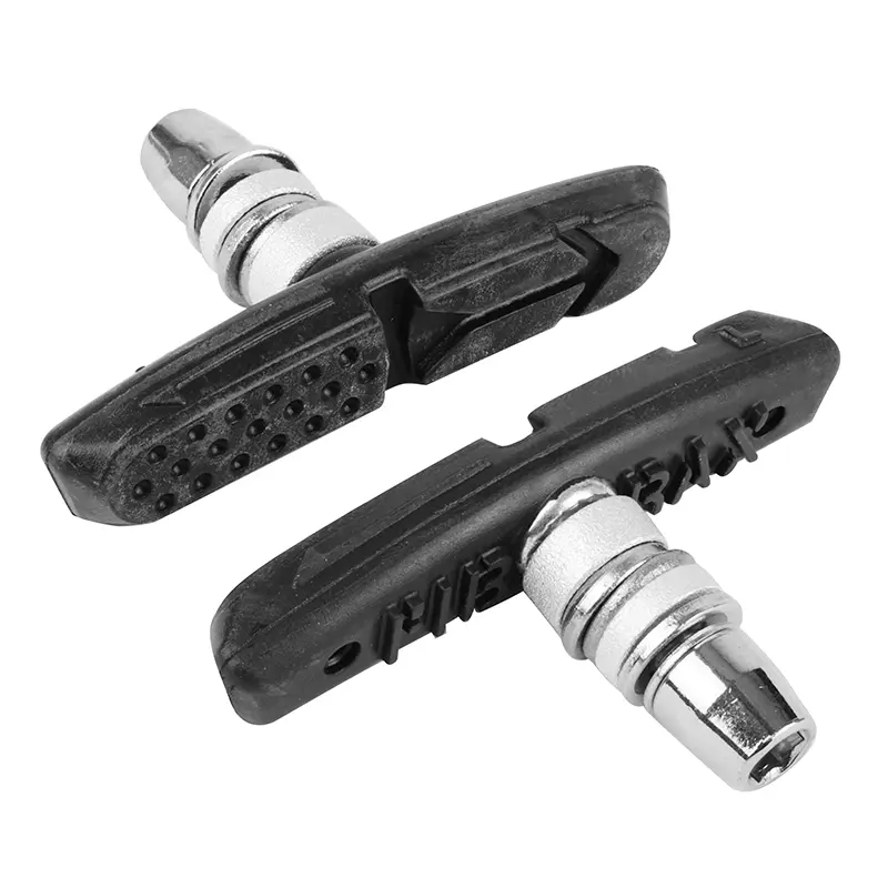 Bremsbelag-Halter VTT V-Brake mit symmetrischer Schraube Fibrax 70 mm schwarz (Paar)