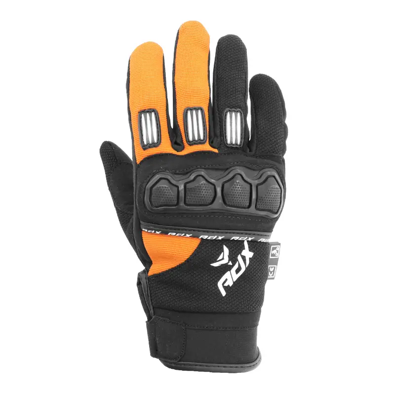 Cross-Handschuhe ADX Town schwarz-orange fluoreszierend Größe 9 (M)