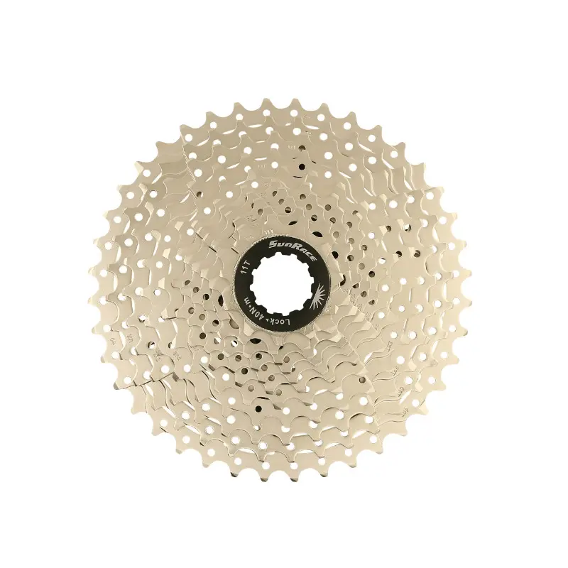 Caseta 11 viteze Sunrace MS8 11-40 VTT-Gravel Shimano metalizat argintiu