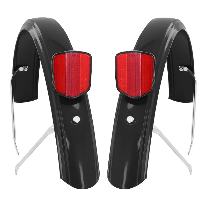 Garde-boue noir arrière P2R tricycle 125803 24" (paire)