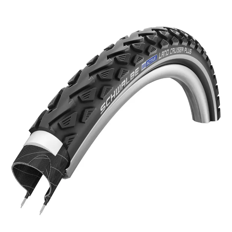 Pneu VTC urbain Schwalbe Land Cruiser Plus 700 x 40 (29 x 1,60) noir TR Puncture-Guard