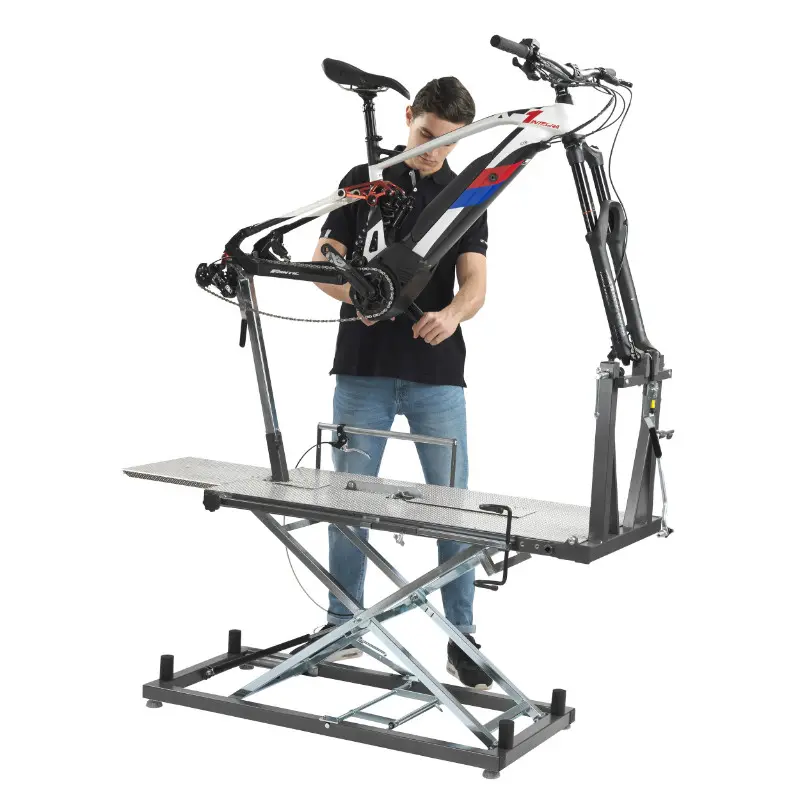 自転車修理用リフティングベンチ オフィチーネ・パロリン Agilis — 第4ビュー