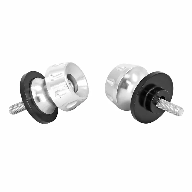 Moto-Diabolo AVOC M6 Alu CNC Senkkopf silber (Paar)