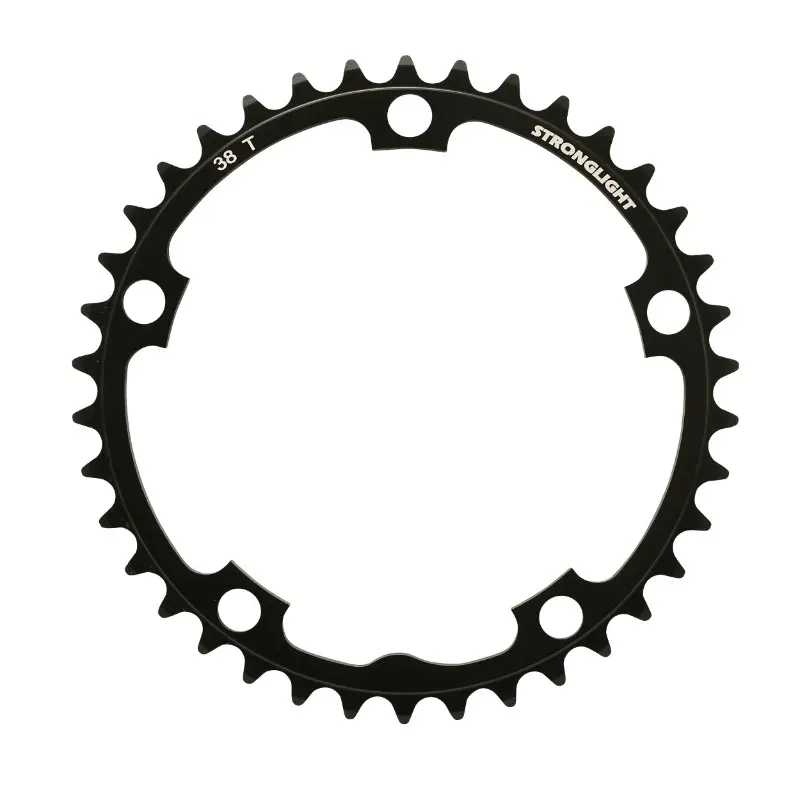 Kettenblatt Straße Stronglight 5BRA Durchmesser 130 Dural 38 DTS Innen schwarz Shimano 8-9G