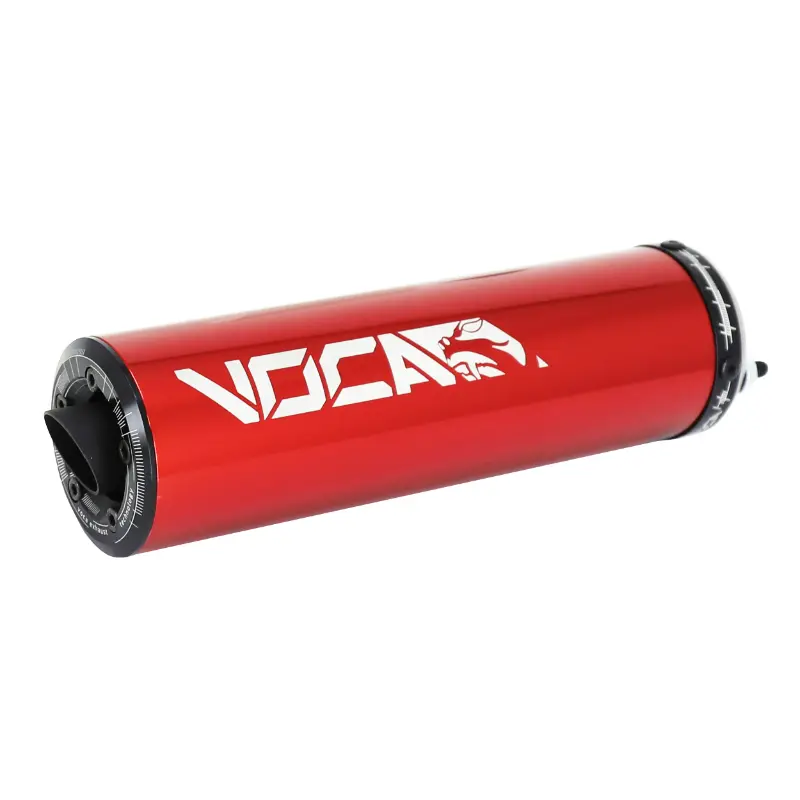 Voca Racing RD30200 50 to box red chrome silencer for Rookie SCR MK Barikit — view 2