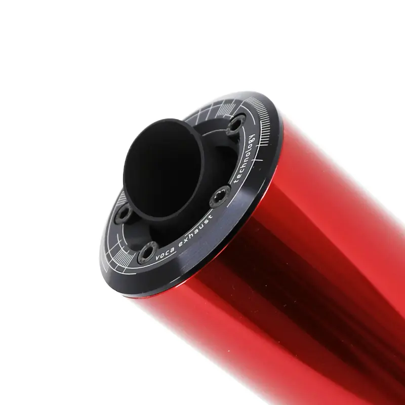 Voca Racing RD30200 50 to box red chrome silencer for Rookie SCR MK Barikit — view 3
