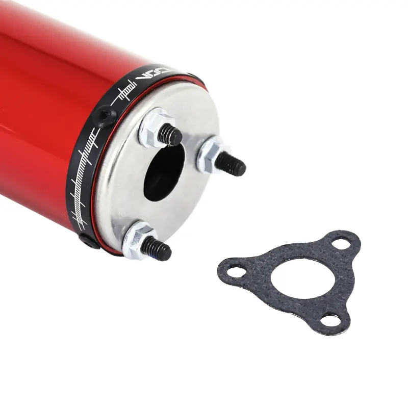 Voca Racing RD30200 50 to box red chrome silencer for Rookie SCR MK Barikit — view 4