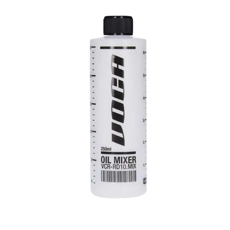 Doseur d'huile pour mélange essence VOCA Racing gradué transparent 250 ml