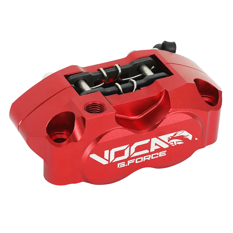 Тормозной суппорт Voca Racing G-Force 4 поршня красный