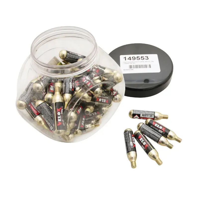Cartouche CO2 filetée Velox 12 g (jarre de 50)