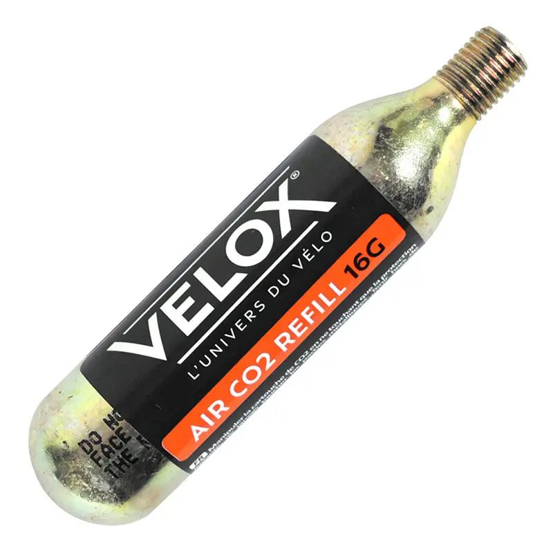 Cartouche CO2 filetée Velox 16g à l'unité