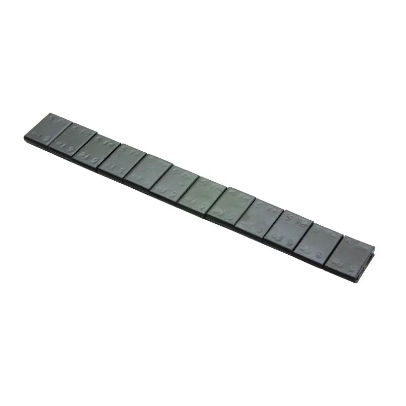 ایڈہیسو وہیل بیلنسنگ ویٹس بارٹ سیاہ 12X5G موٹائی 3.8MM (100 بارٹس کا ڈبہ) (خصوصی سیاہ رِم) -ٹپ ٹاپ- (5663990)