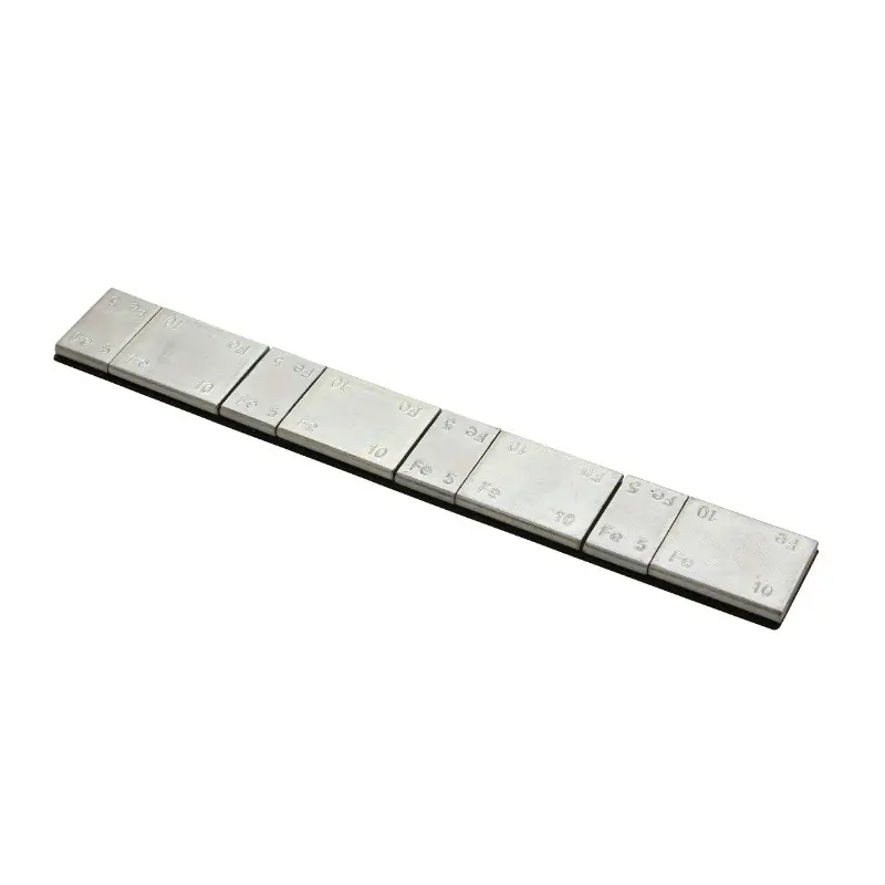 TIP TOP (5663980) Radauswuchtgewichte selbstklebend grau 4x5g + 4x10g Stärke 3,8 mm Karton mit 100 Streifen