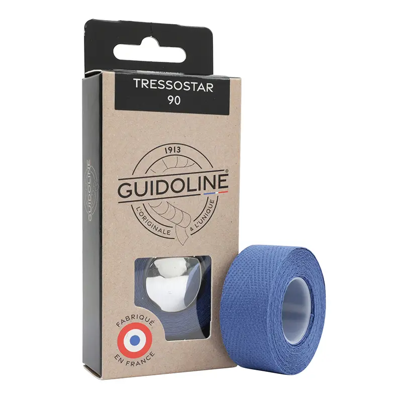 Ruban de guidon Velox Tressostar 90 coton bleu roi 20 mm x 2,80 m