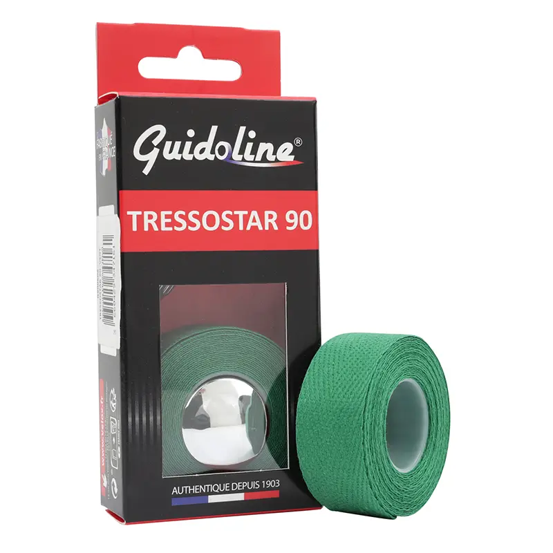 Ruban de guidon Velox Tressostar 90 coton vert foncé 20 mm x 2,80 m