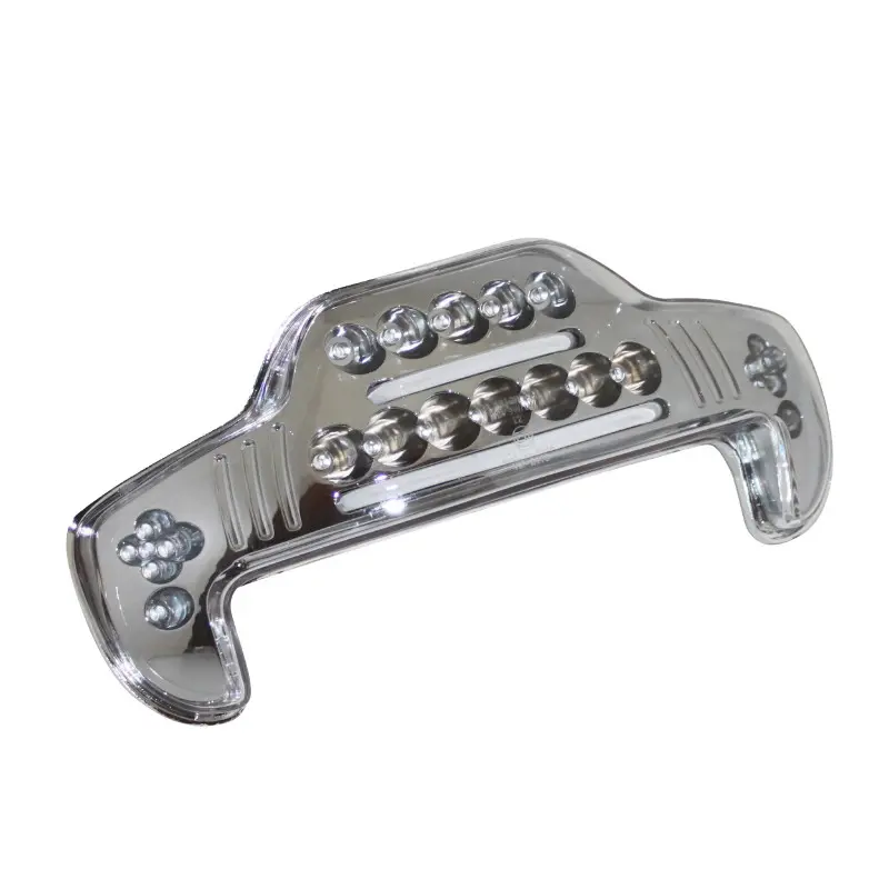 Feu arrière scooter Replay LED fibre optique MBK 50 Booster Spirit Yamaha 50 BWS 1999+ transparent