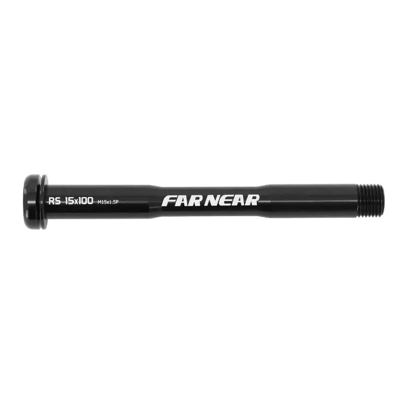 Axe traversant blocage roue avant Switch filetage M15 x 1,5 mm pour RockShox 15 x 100 noir