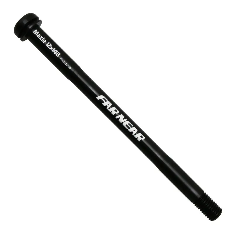 M12 x 1.75mm 나사산 Maxle 12 x 148 블랙 (버트 제외 181mm, 나사산 20mm 포함) 부스트 후륜 휠 고정 통축